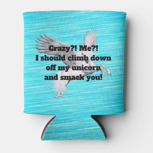 Ich? Verrückt? Dosenkühler (Vorderseite)