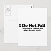 Ich Versagte nicht Postkarte (Vorne/Hinten)