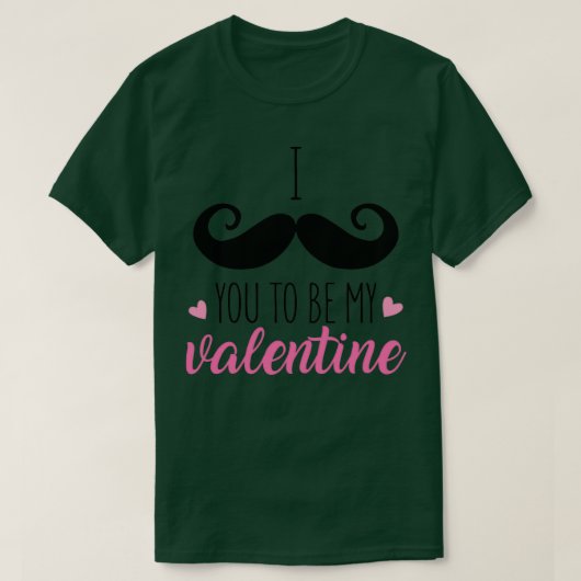 Ich verschlage dich, mein valentinisches, rosa Her T-Shirt (Design vorne)