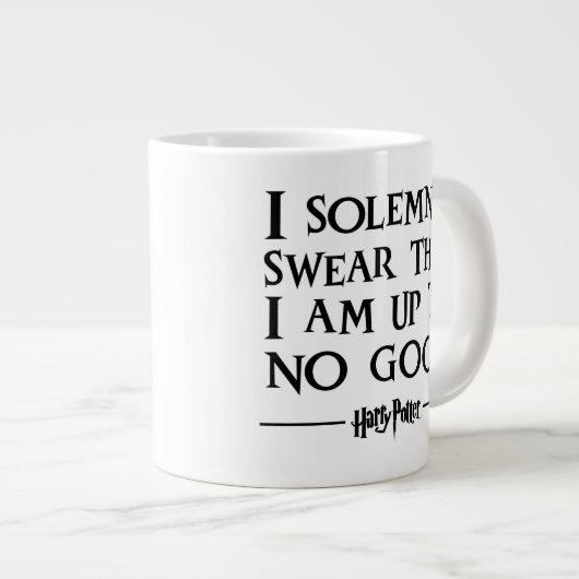 ICH VERSICHERE MÖGLICH, DASS ICH OHNE GUT BIN™ Jumbo-Tasse (Vorderseite Rechts)