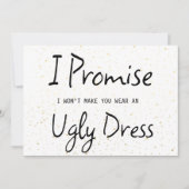 Ich verspreche, dass ich dich dazu bringen werde, (Vorderseite)