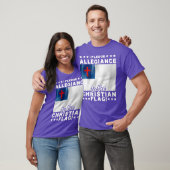 Ich verspreche der Christlichen Flagge Jesus T-Shirt (Unisex)