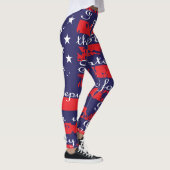 Ich verspreche die Flagge Leggings (Rechts)