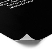 Ich verspreche, immer an deiner Seite zu sein Funn Poster (Ecke)