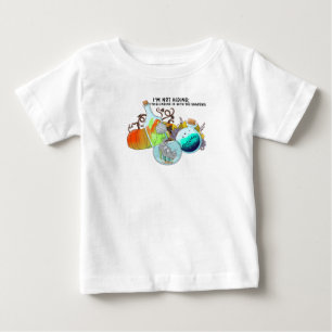 Ich verstecke mich nicht; ich vermische mich in lu baby t-shirt