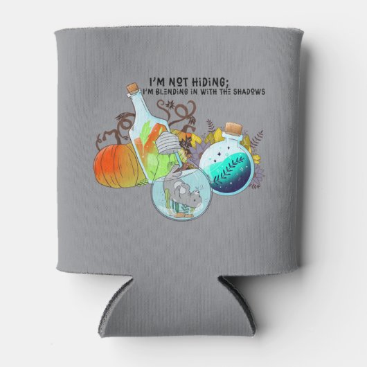 Ich verstecke mich nicht; ich vermische mich in lu dosenkühler (Vorderseite)