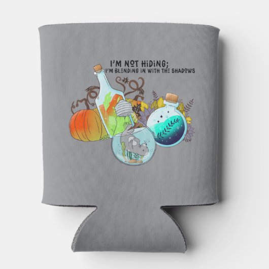 Ich verstecke mich nicht; ich vermische mich in lu dosenkühler (Rückseite)