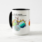 Ich verstecke mich nicht; ich vermische mich in lu tasse (Vorderseite Links)