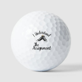 Ich verstehe das Geschenk für die blaue Kundgebung Golfball