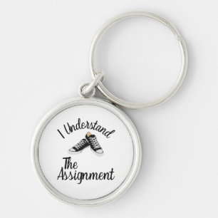 Ich verstehe das Geschenk für die blaue Kundgebung Schlüsselanhänger