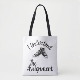 Ich verstehe das Geschenk für die blaue Kundgebung Tasche