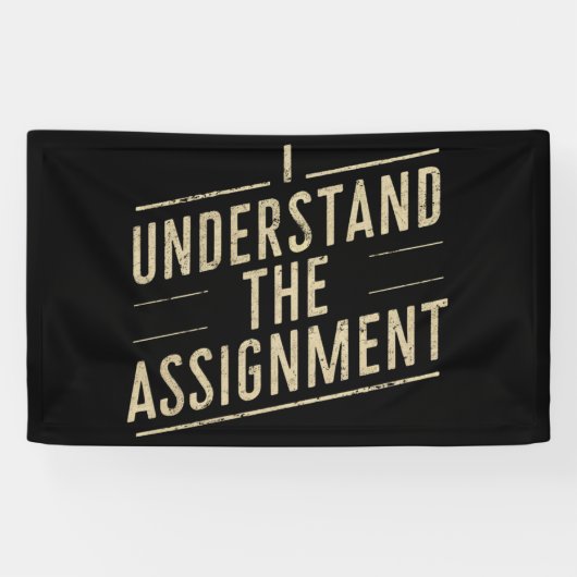 Ich verstehe den Auftrag 2024 von Vote Kamala Banner (Horizontal)