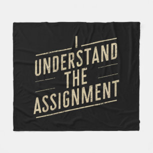 Ich verstehe den Auftrag 2024 von Vote Kamala Fleecedecke