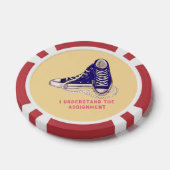 Ich verstehe die Art der "Assignment Blue Sneakers Pokerchips (Einzeln)
