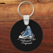 Ich verstehe die Asignment Sneakers und Perlen Kam Schlüsselanhänger (Vorderseite)