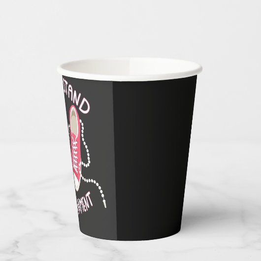 Ich verstehe die Assignationskrüge und Perlen Pappbecher (Links)