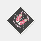 Ich verstehe die Assignationskrüge und Perlen Serviette (Ecke)