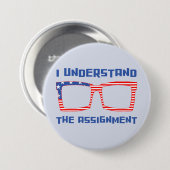 Ich verstehe die Ernennung Kamalas zum Präsidenten Button (Vorne & Hinten)