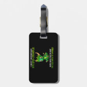 Ich verstehe die Liebe von Dummköpfen Niedlicher D Gepäckanhänger (Rückseite vertikal)