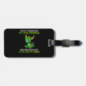 Ich verstehe die Liebe von Dummköpfen Niedlicher D Gepäckanhänger (Rückseite horizontal)