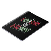 Ich verstehe die Zuweisung 2024 Notizblock (Linke Seite)