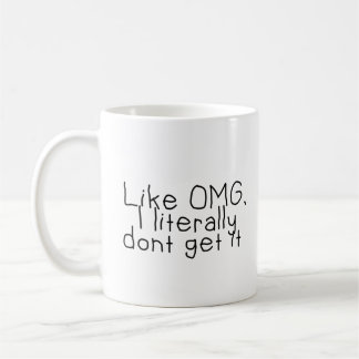 Ich Verstehe Es Nicht Sassy Lustiger Spruch Kaffeetasse