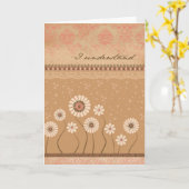 Ich verstehe karte (Gelbe Blume)