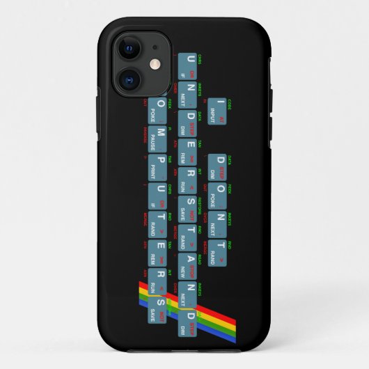 Ich verstehe nicht Computer - iPhone (Schwarzes) Case-Mate iPhone Hülle (Rückseite)