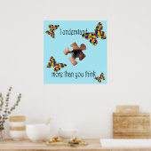 Ich verstehe Poster (Küche)