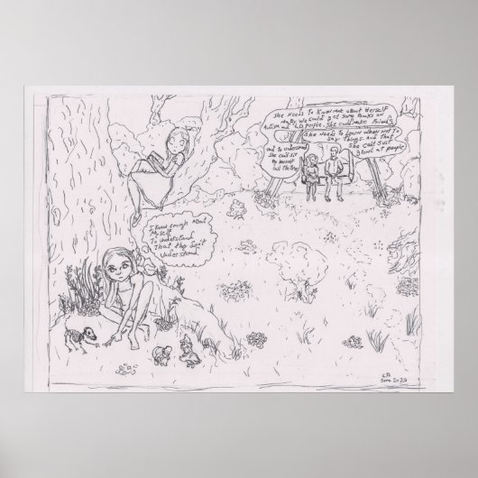 Ich verstehe, sie verstehen kein Poster (Vorne)