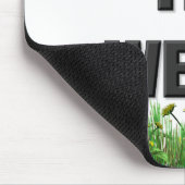 Ich versuche, aus den Unkräutern heraus zu bleibe Mousepad (Ecke)