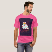 Ich versuche doch den Katstronauten T-Shirt (Vorne ganz)