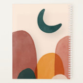 Ich versuche es | Funny Rainbow Monogram Planer (Rückseite)