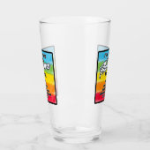 Ich versuche heute Phantastisch zu sein Glas (Links)