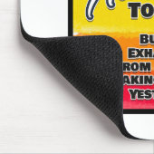 Ich versuche heute Phantastisch zu sein Mousepad (Ecke)