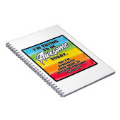 Ich versuche heute Phantastisch zu sein Notizblock (Rechte Seite)