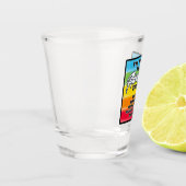 Ich versuche heute Phantastisch zu sein Schnapsglas (Links)