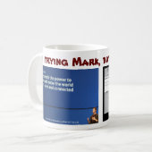 Ich versuche Mark-Tasse von RoseWrites Kaffeetasse (Vorderseite Links)