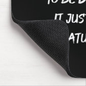 Ich versuche nicht, schwer Sarcasm Grafik zu sein Mousepad (Ecke)