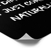 Ich versuche nicht, schwer Sarcasm Grafik zu sein Poster (Ecke)