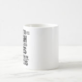 Ich versuche, nicht über meine eigenen Witze zu la Kaffeetasse (Mittel)