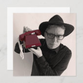 Ich versuchte anzurufen einladung (Vorne/Hinten)