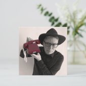 Ich versuchte anzurufen einladung (Stehend Vorderseite)