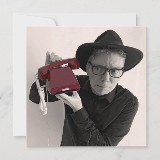 Ich versuchte anzurufen einladung (Vorderseite)