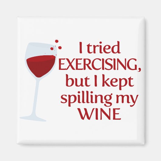 Ich versuchte auszuüben, aber ich Behielt, meinen  Magnet (Vorne)