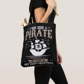 Ich versuchte, ein Piratenschiff zu sein Tasche (Von Nahem)