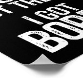 Ich versuchte, gut zu sein, aber dann Got ich gela Poster (Ecke)