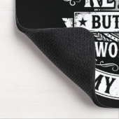 Ich versuchte, in Rente zu gehen, jetzt arbeite ic Mousepad (Ecke)