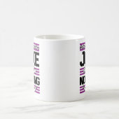 Ich versuchte, mir einen Witz zu machen, aber ich Kaffeetasse (Mittel)