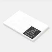 Ich versuchte, normal zu sein. Es war anstrengend. Post-it Klebezettel (angewinkelt)